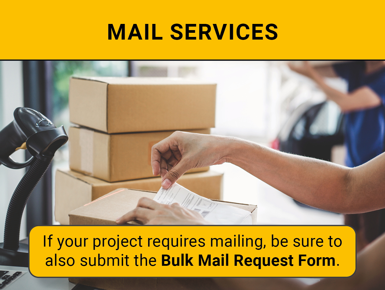 Mail Services Bulk Mail Request Form